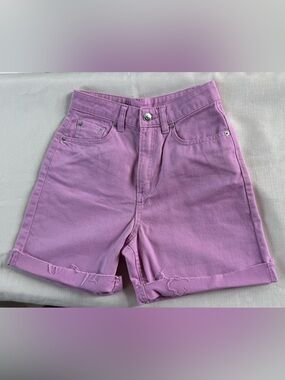 🦋 Divided Lavender High-Rise Denim Shorts